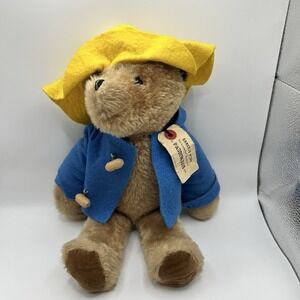 Vintage 1975 Paddington Bear Darkest Peru To London England Eden Toys 14" Plush